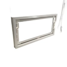 Solid Elements Kippfenster Bauzubehör Easy Weiß Kunststoff 80 x 40 cm montageber