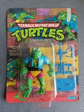 TMNT - Turtles - Genghis Frog - Figur - Vintage - MOC