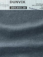 Ikea DUNVIK Bezug 140x200