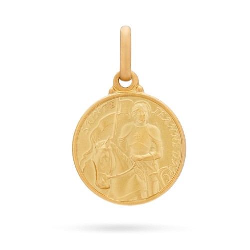 Goldmedaille heilige jeanne - goldmedaille,