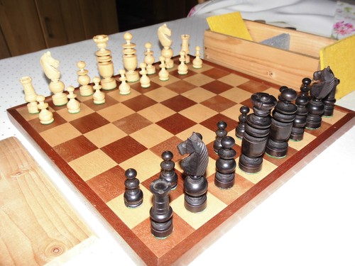 Spiele set schach dame - schach,,