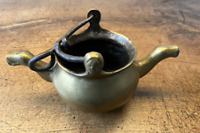 Lavabo Aquamanile  Flämischer Stil des 15. Jahrhunderts  Kopie von 1850  Messing