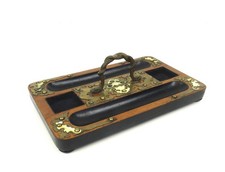 SELTEN JUGENDSTIL ANTIK BÜRO WASSERSPEIER GRIFF SCHREIBTISCH ORGANIZER STIFTHALTER 1900