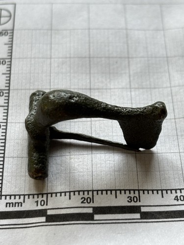 Echte römische bronze fibel - echte,