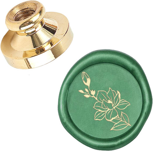 Wax seal stempelkopf magnolia - wax,