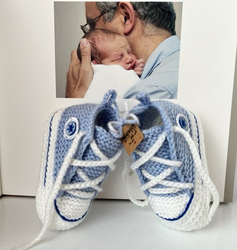 Babyschuhe chuck 10cm hellblau - chuck,