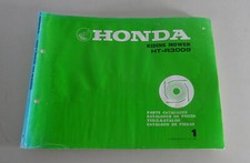 Parts catalogue / spare parts