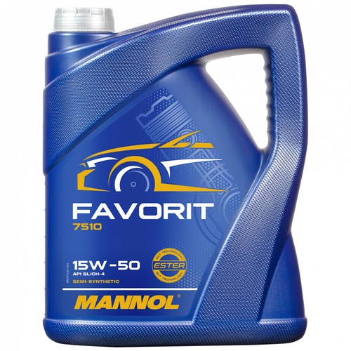 Liter mannol favorit - 5, 15w-50