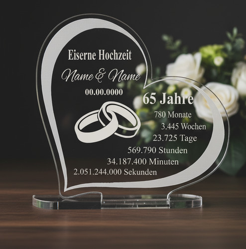 Geschenk eiserne hochzeit - geschenk,