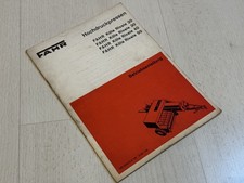 Fahr Betriebsanleitung