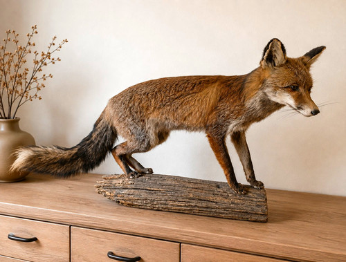 Präparat rotfuchs fuchs - präparat,