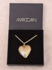Herz-Kette goldfarben von Marc Cain Modeschmuck Geschenk zum Valentinstag