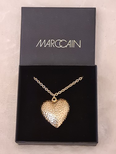 Herz kette goldfarben - herz-kette, marc