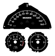 Tachoscheibe 160 - km/h, +