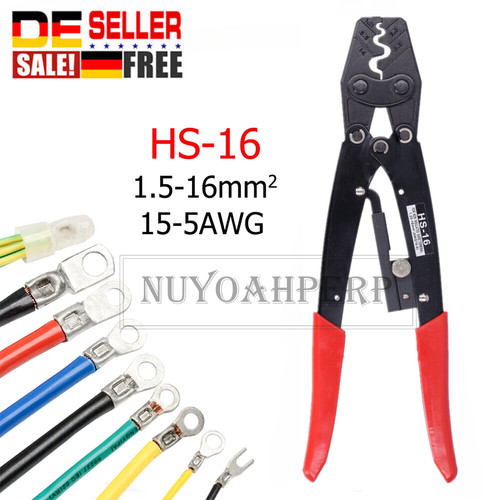 Crimpzange quetschzange - hs-16,