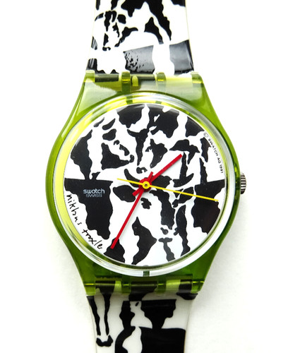 Swatch uhr 117 flaeck - gz, neu