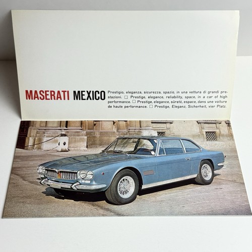 Maserati mexico 6p prospekt - maserati,