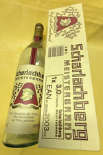 Leere Flasche Scharlachberg