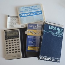 Casio BQ-1100 Taschenrechner Uhr Biolator Time Watch Vintage Retro OVP