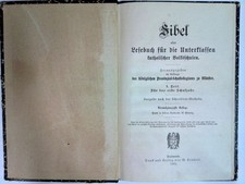 Fibel oder Lesebuch für die Unterklassen katholischer Volksschulen Crüwell Dortm