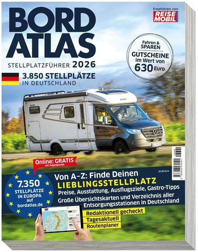 Bordatlas stellplatzführer - bordatlas,