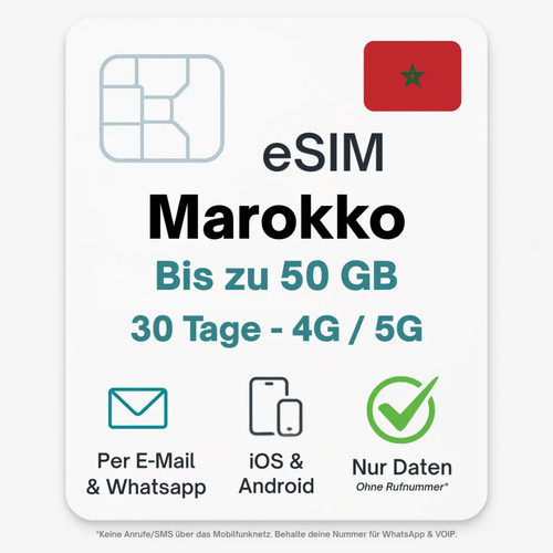 Marokko esim datentarif - marokko,