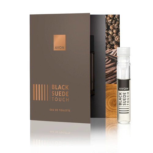 Avon black suede - black, edt