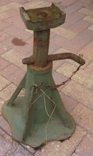 1x alter Unterstellbock ✨ Bockständer Stützbock WAGENHEBER verstellbar ca 10kg .