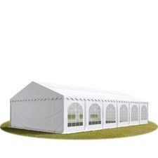 6x12m PVC Partyzelt Bierzelt Zelt Gartenzelt Festzelt Pavillon weiß NEU