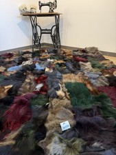 Echte Fuchsfell Decke  PREMIUM