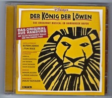 Der König der Löwen - Das Broadway Musical Hamburg - Elton John - cd sehr gut