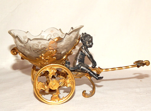 Saliere zuckerschale bronze - /,
