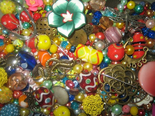 Glasperlen mix indische - glasperlen, mix/indische