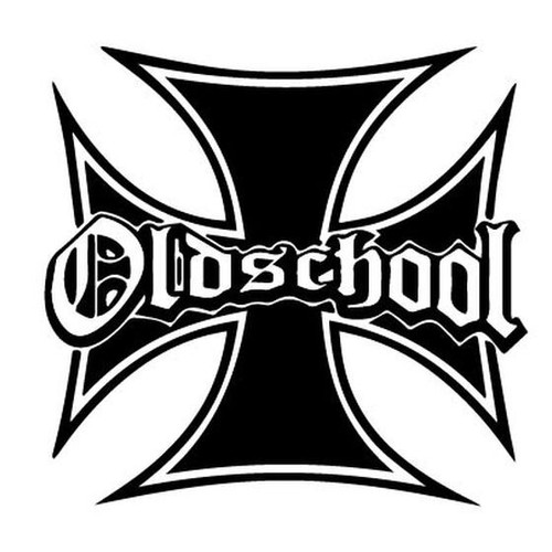 Oldschool aufkleber sticker - oldschool,