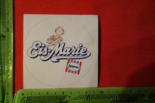 Alter Aufkleber Eiskrem Icecream LANGNESE Eis-Marie