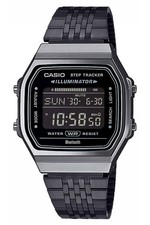 Casio Vintage Iconic Digitaluhr Bluetooth Schwarz ABL-100WEGG-1BEF B-Ware