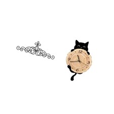 2 Stück Leise Wanduhr