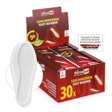30 Paar Thermopad Sohlenwärmer CLASSIC - Fußwärmer - 8h Wärme - Größe L (40-41)