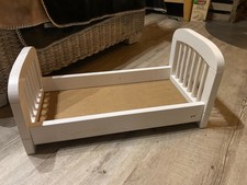 Goki Puppenbett Holz Weiss