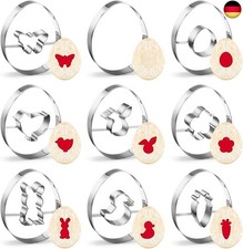 9 Stück Plätzchenschneider