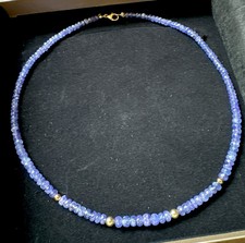 Tansanitcollier aaaa 585 - aaaa,,