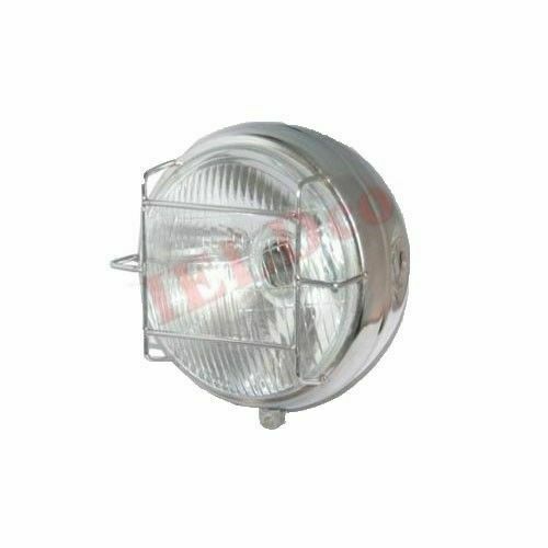 Scheinwerfer chrom mit - chrom, grill