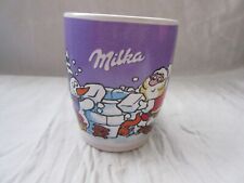 Sammlerstück Milka WEihnachtstasse No 14  Weihnachtsmann Schneemann Elch