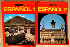 SPANISCH 12 Sprachkassetten+2 Lehrbuch Methode Berlitz Niveau Sprachkurs