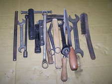 Konvolut DDR Werkzeug Maulschlüssel Hammer Feile Ringschlüssel 