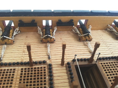 Hms victory gun - 1:75, tackle