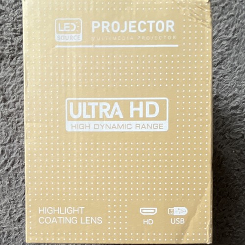 Led heimkino projektor usb - led, hd,