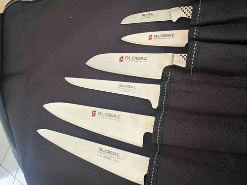 Global messerset tlg mit - 6-tlg.,