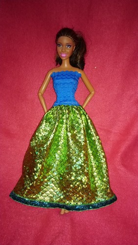 Barbie puppen kleid ballkleid - barbie,