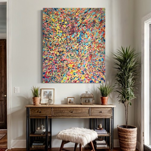 Xxl acrylic painting abstract - xxl,